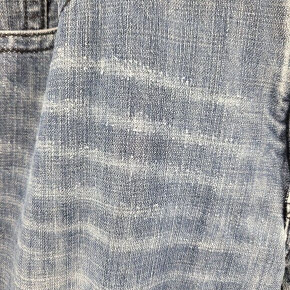 Vintage Guess Jeans Los Angeles 1981 Relaxed Straight Rowland Fit Whiskered 36W - Picture 5 of 12